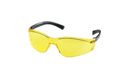 MCR Safety Parmalee Fire Amber Lens Safety Glasses 83004-20