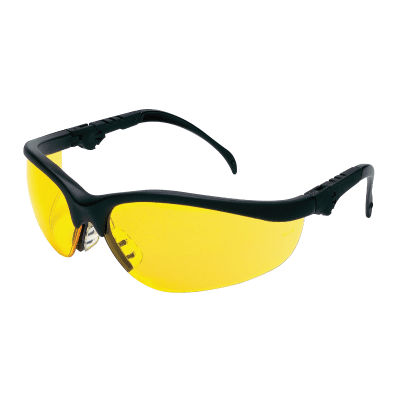 MCR Safety Klondike Plus Amber Lens Safety Glasses CEENKD314A