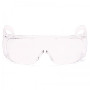 Pyramex Solo Clear Lens Safety Glasses - SafetyGoggles.co.uk