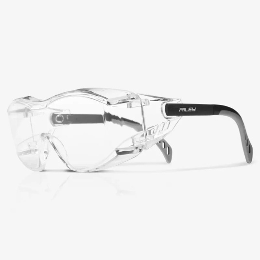 Riley Tilla Clear Over-Spectacle Safety Glasses