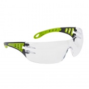 Portwest Clear Tech Look Safety Glasses PS12CLR