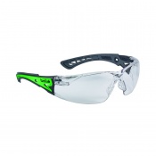 Boll Rush+ Phosphorescent Clear Safety Glasses RUSHPGLO