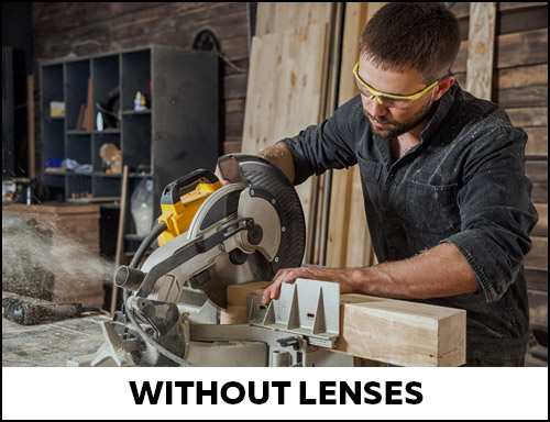 Yellow lenses can be used to enhance vision in low light